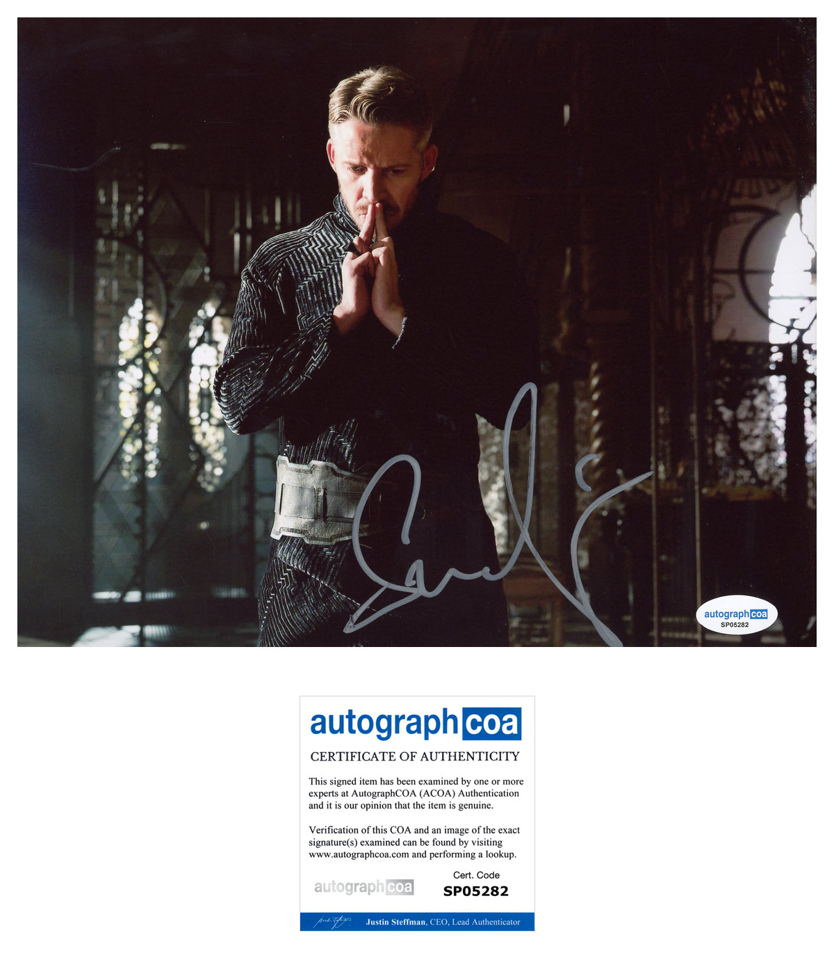 Sean Maguire ‘The Magicians’ Signed 8×10 Photo ‘The Dark King’ ACOA