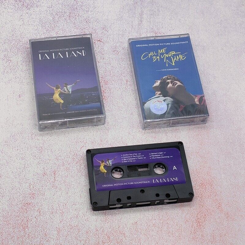 Call Me By Your Name La La Land Movie Ost Cassette Tape New & Sealed