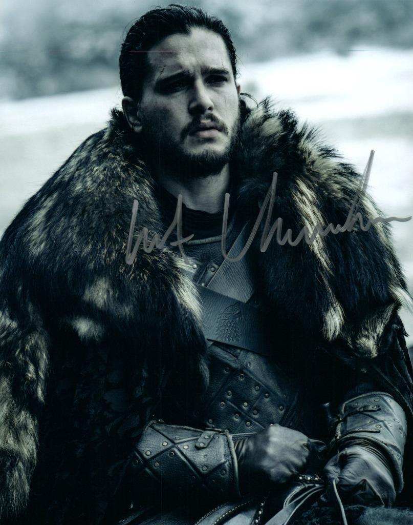 Kit Harington Signed 8×10 Photo Autographed with COA