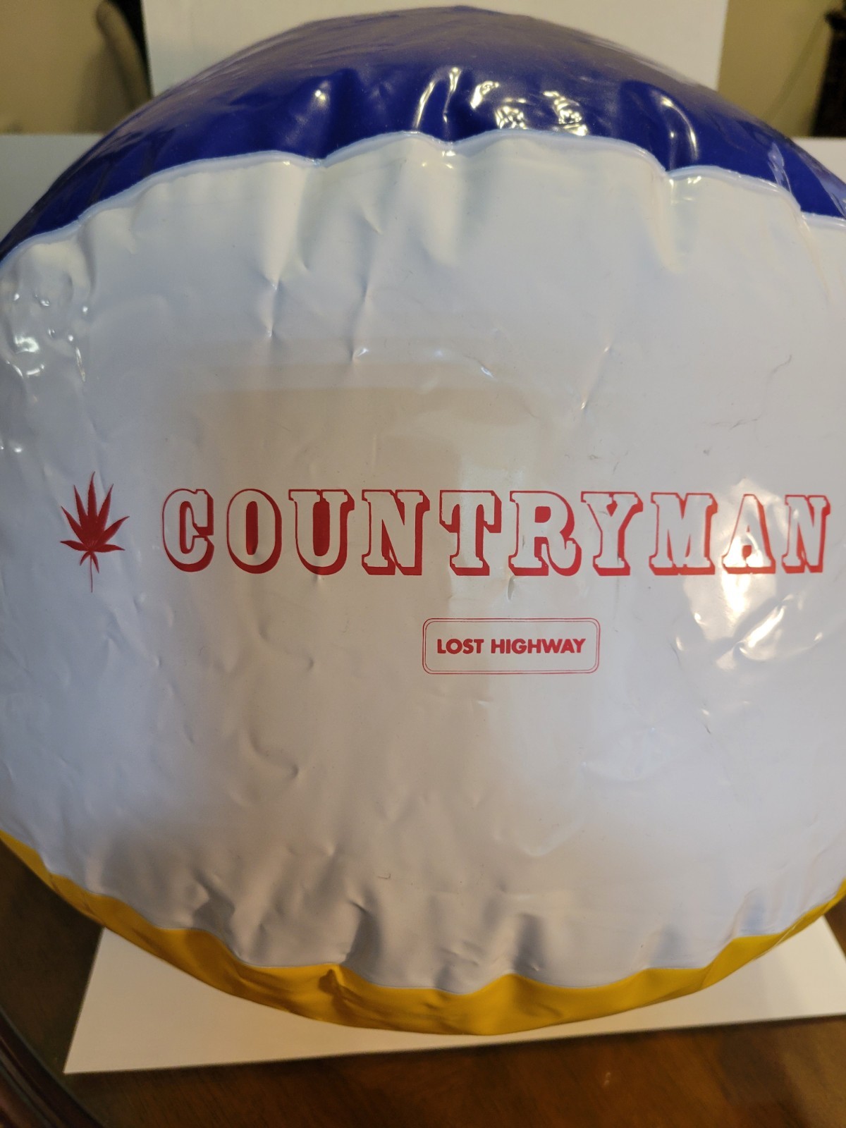 Rare Willie Nelson 2005 Record Label Promotional Countryman Beachball