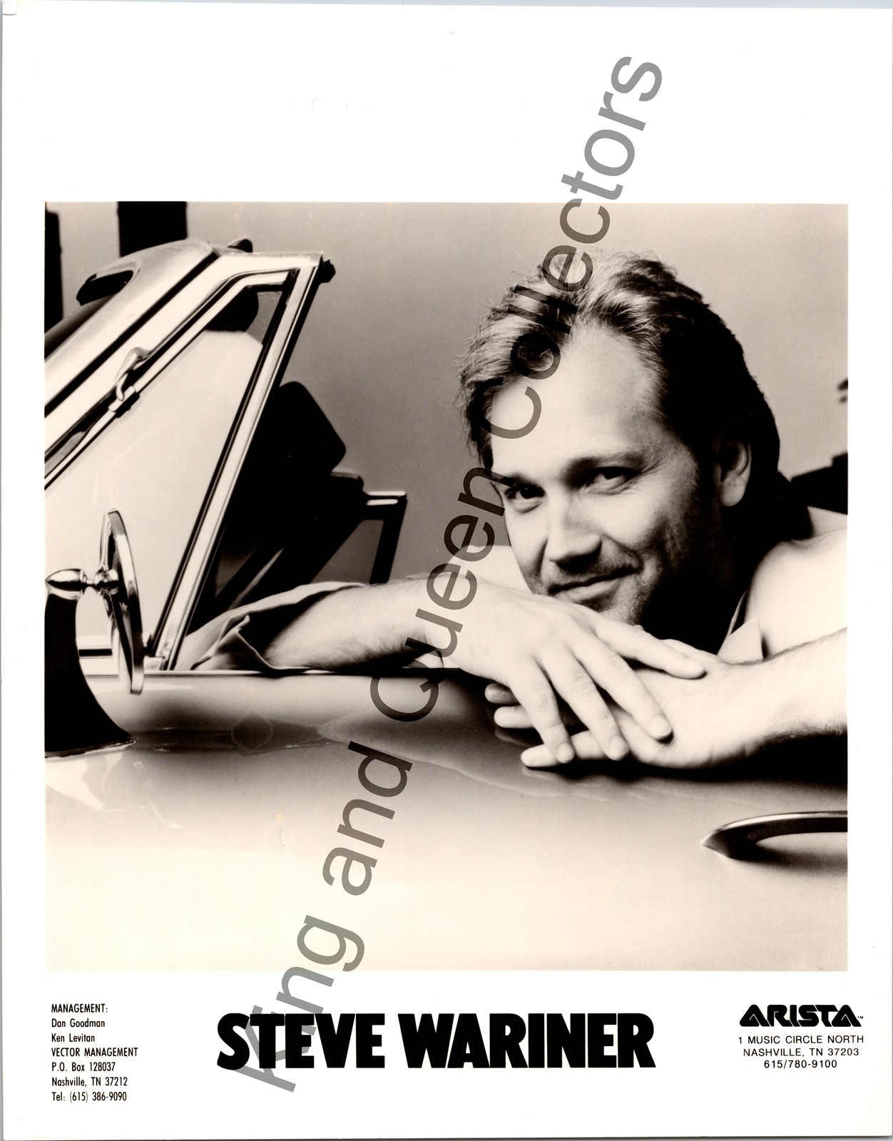 Steve Wariner Original Arista Records Country Press Photo Publicity Photograph