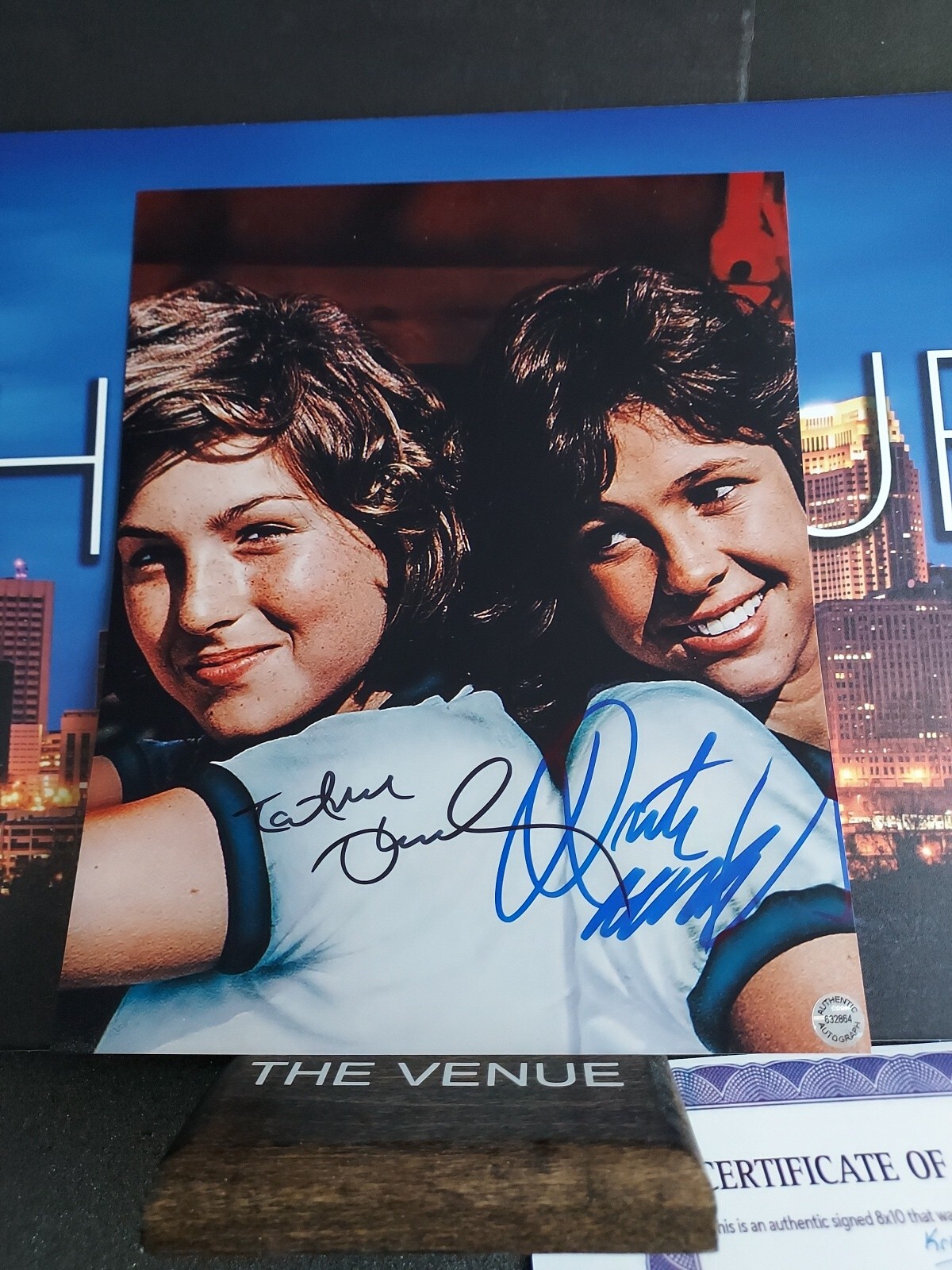 Kristy McNichol & Tatum O’Neal (Little Darlings) Signed 8×10 photo – AUTO w/COA