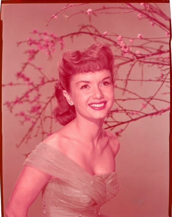 Debbie Reynolds 1950’s Starlet Glamour Photo Shoot Original 8×10 Transparency