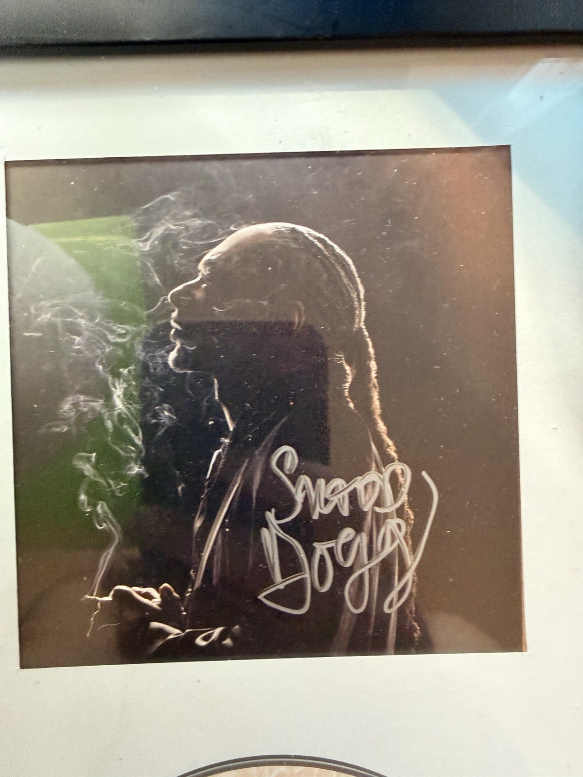 Missionary Snoop Dogg Signed CD Framed