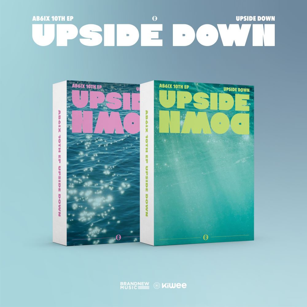 AB6IX UPSIDE DOWN 10TH EP kiwee ALBUM 2SET QR+Photocard+Etc+Tracking Number