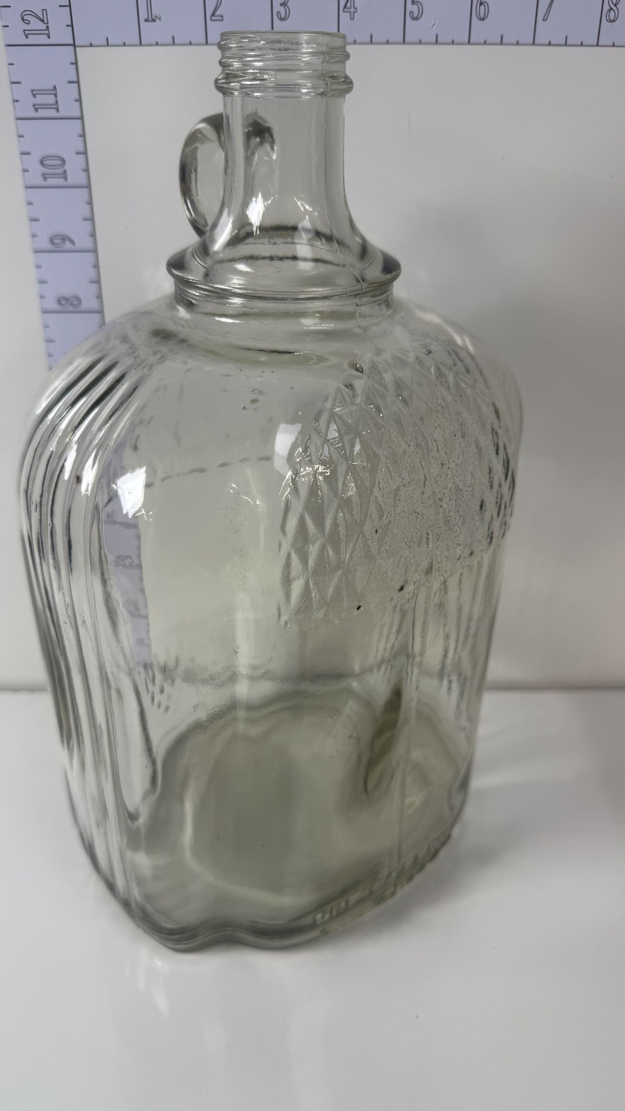 Andy Griffith Show Attributed Prop 1-Gallon Bottle w/ Signed 1977 Crew Note