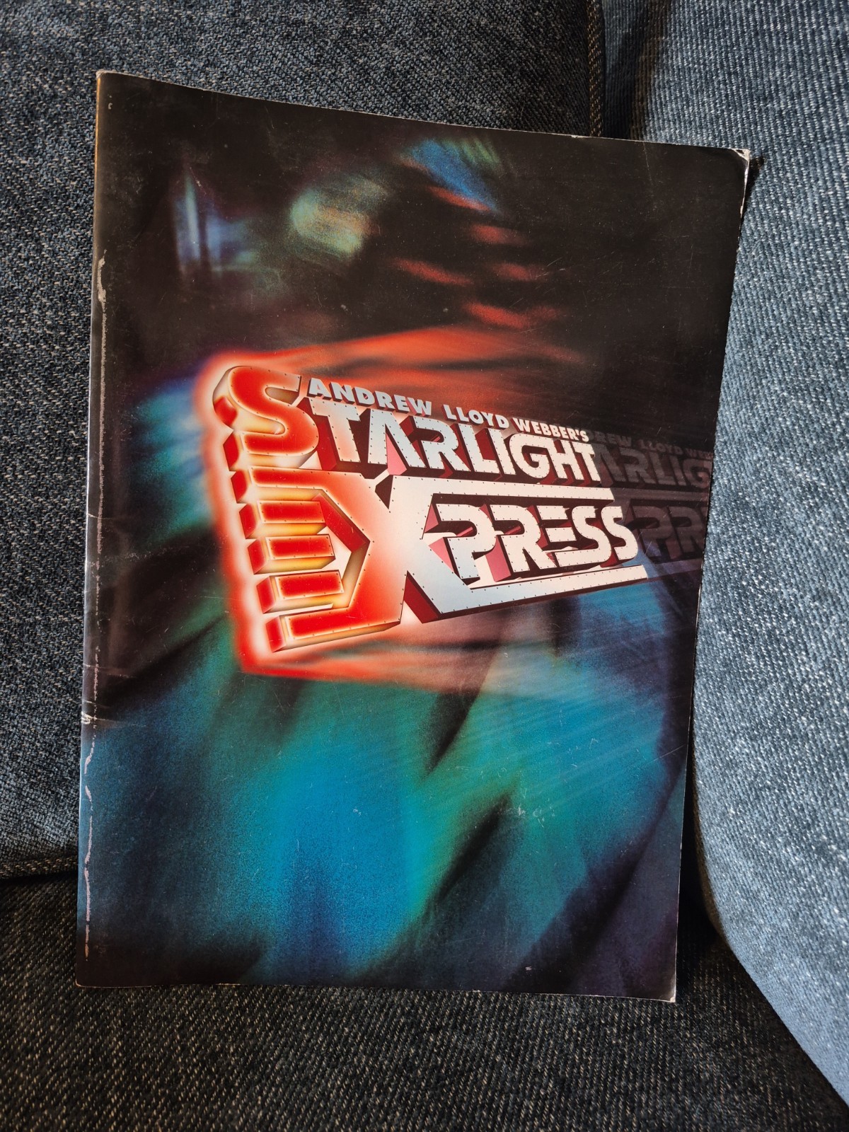 STARLIGHT EXPRESS 1999 Souvenir Brochure/Programme Book- London