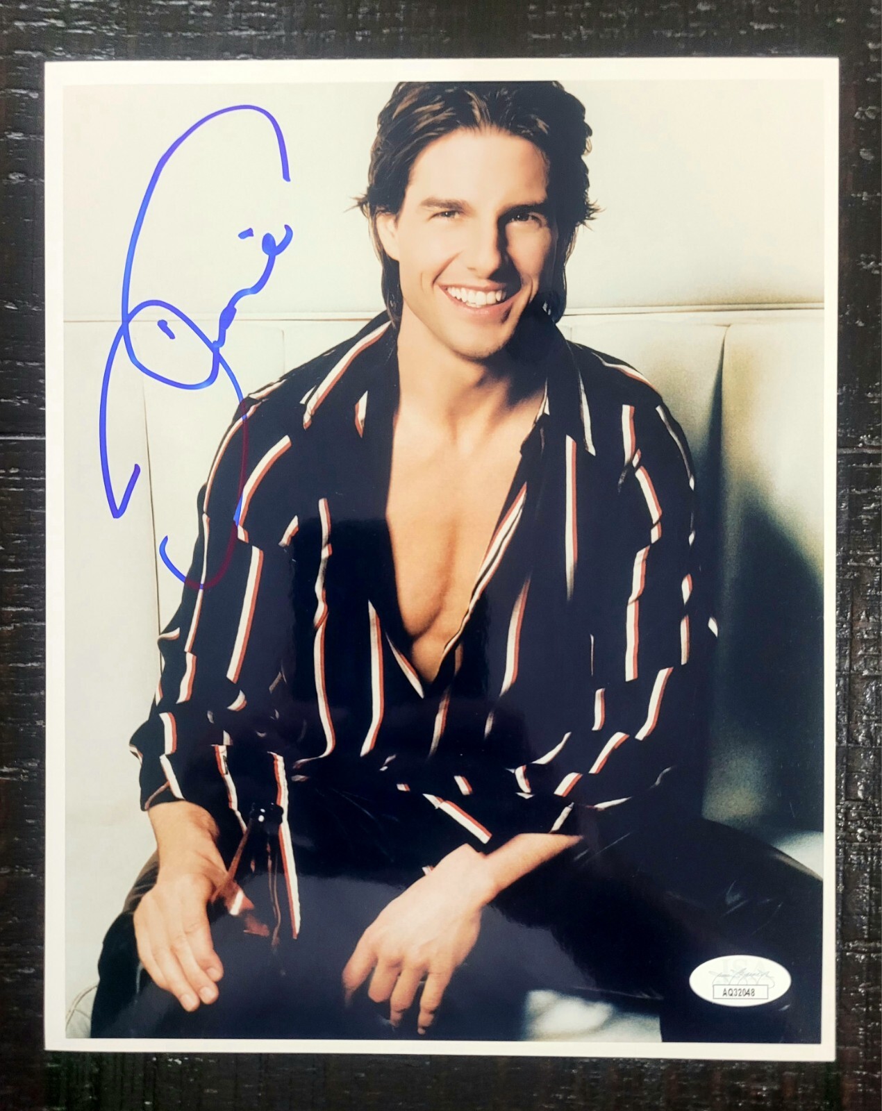 Tom Cruise Signed 8×10 Glossy Photo (JSA) Certified