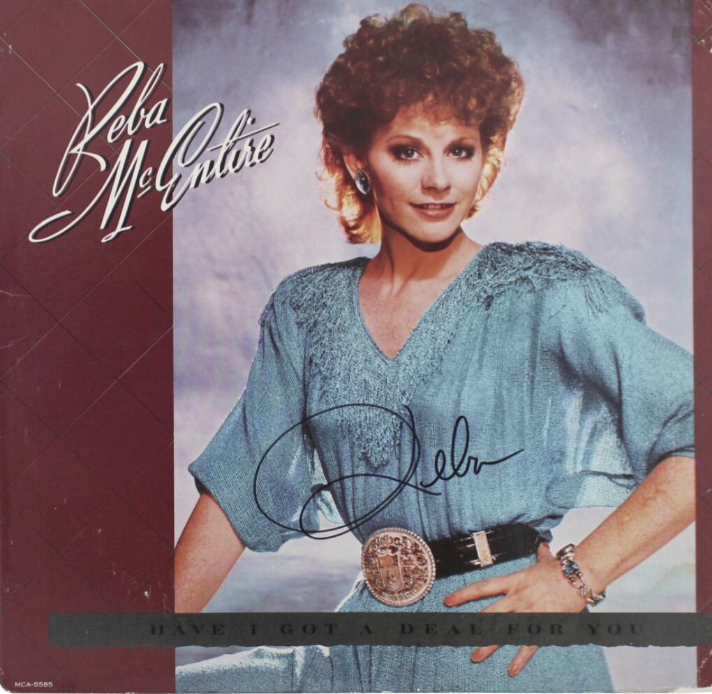 Reba McEntire Autographed 8X10 RP Reprint Color Photo Have I Got A Deal For You