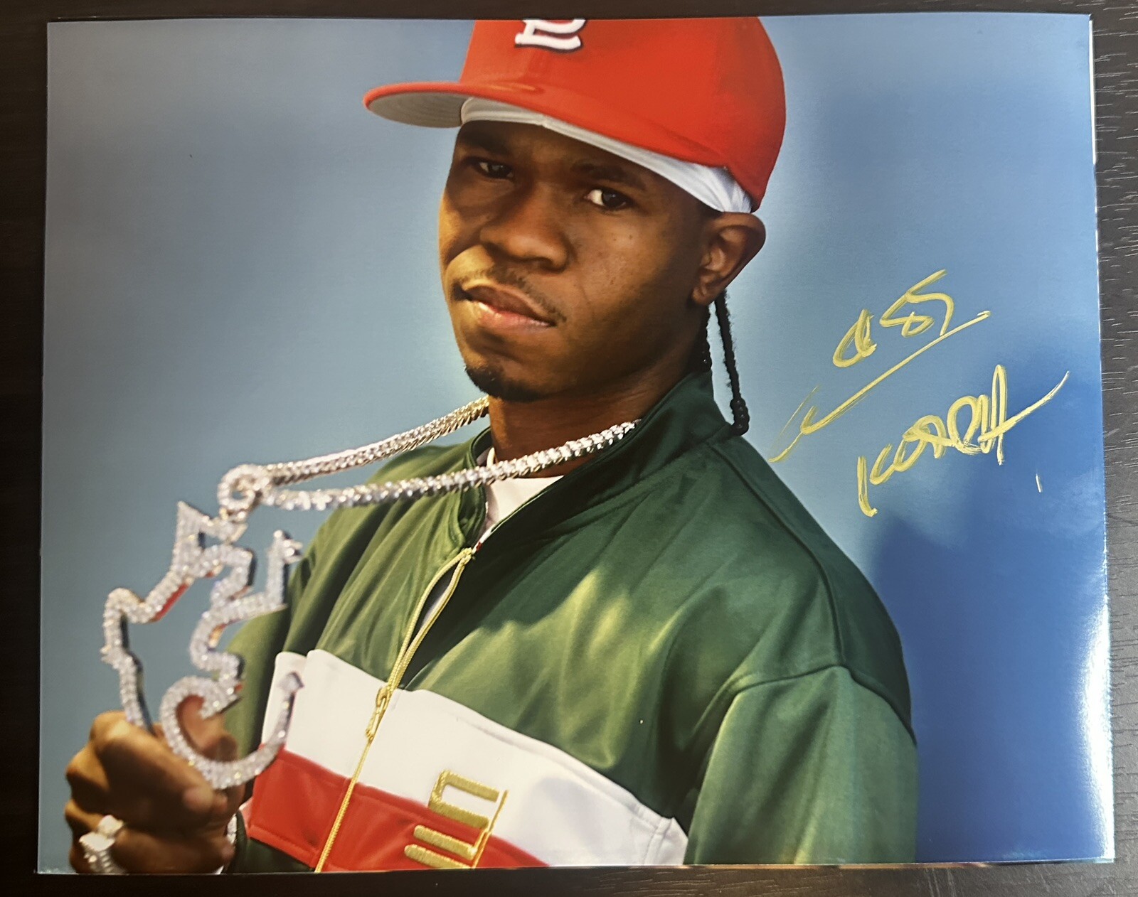 Chamillionaire authentic signed rap 8×10 photo