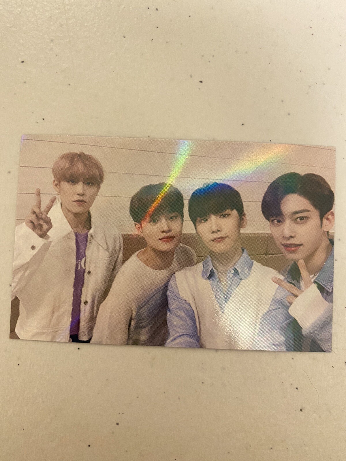 ab6ix makestar round three salute: a new hope group photocard