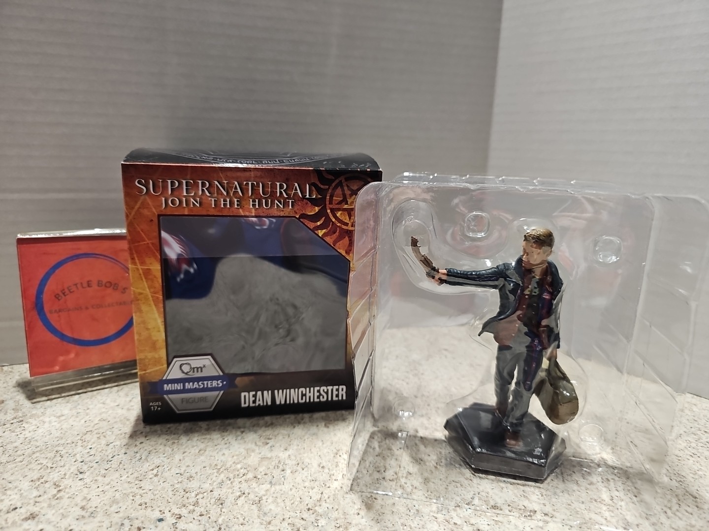 Qm 2016 Mini Masters Supernatural Join The Hunt Dean Winchester 4″ Figure NEW
