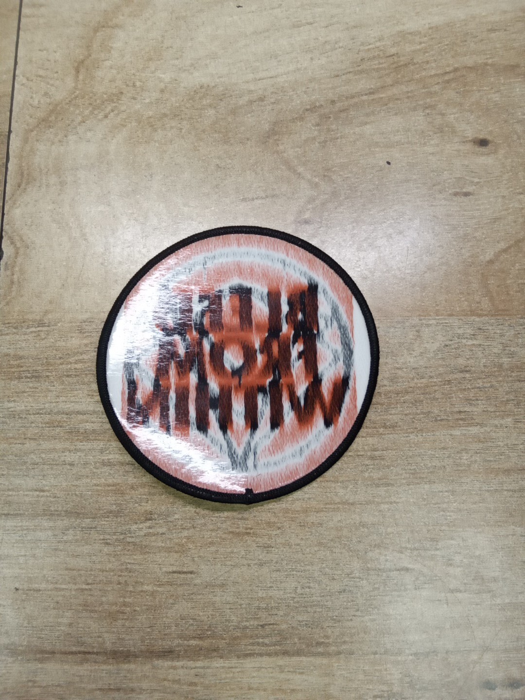 3 1/2″ Round Bleed From Within Patch