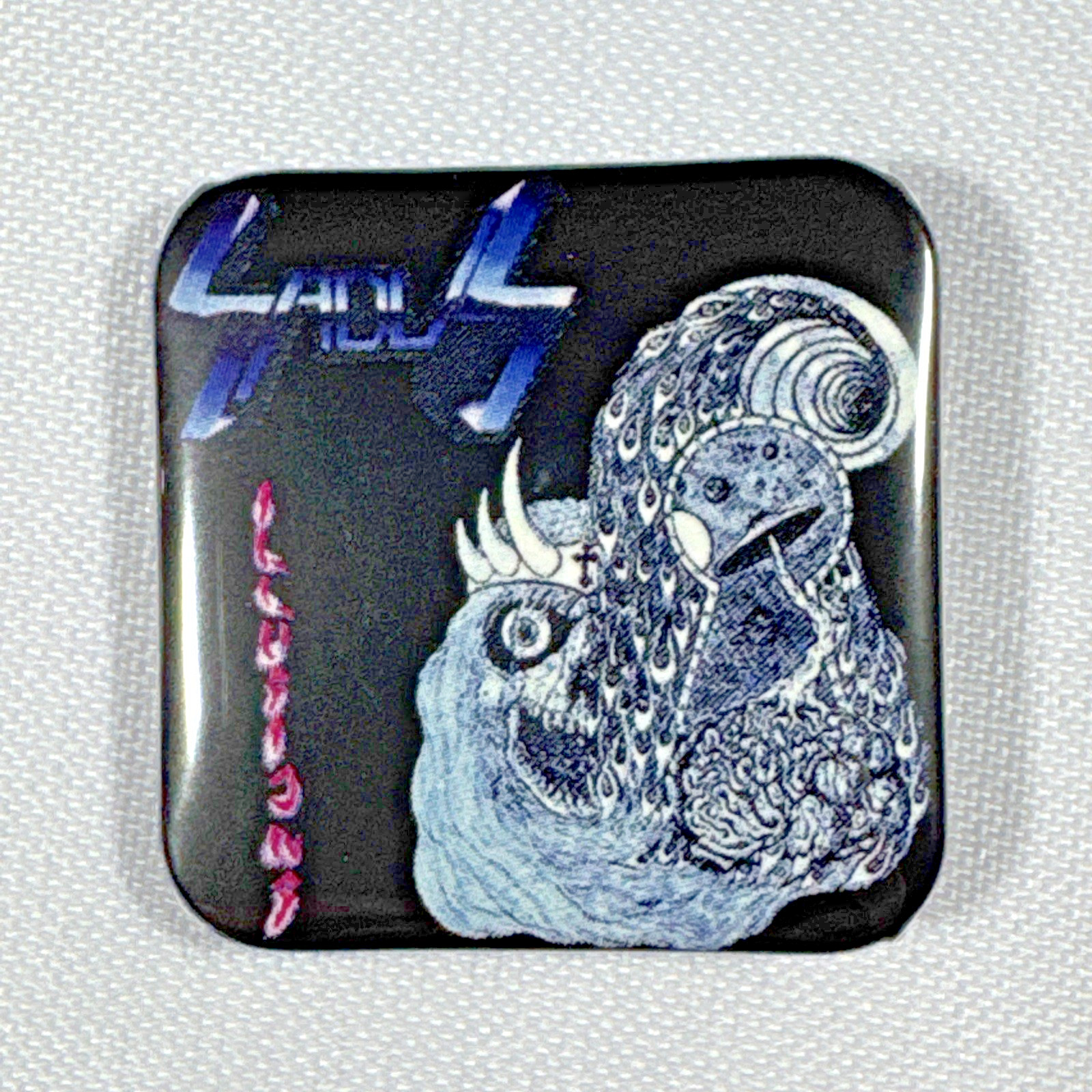 Sadus / Illusions Pin – Heavy Thrash Death Metal – 1 1/2″ x 1 1/2″ – Brand New