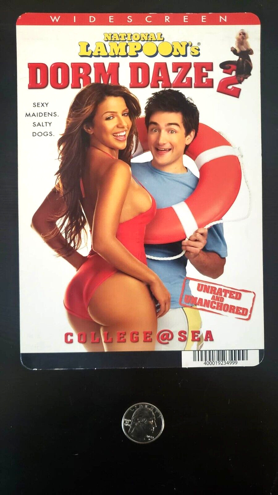 Dorm Daze 2 – COMEDY – Blockbuster Video BACKER CARD ART MINI POSTER 5.5X8