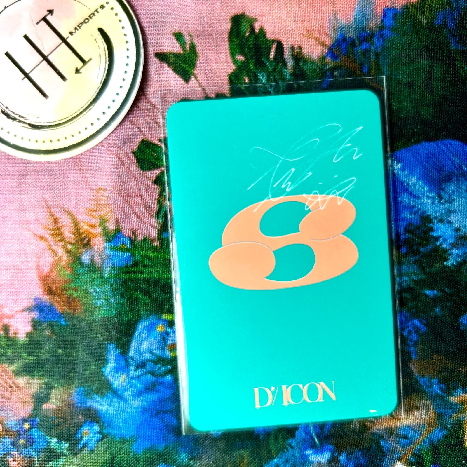 BTS DIcon Festa Mini Official V Photocard Kpop Trading Card Kpop Photo