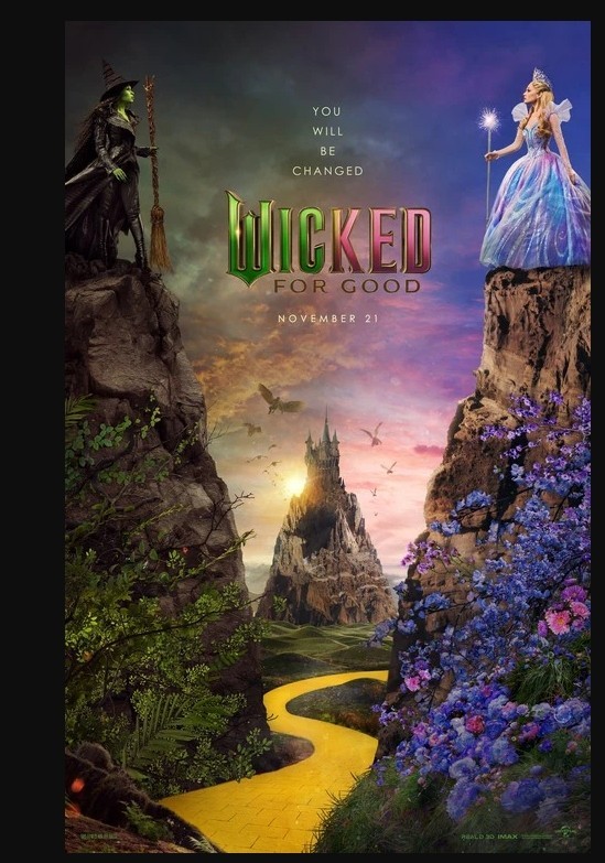 27 Inch x 40 Inch Wicked For Good Original Double Sided Poster 0003
