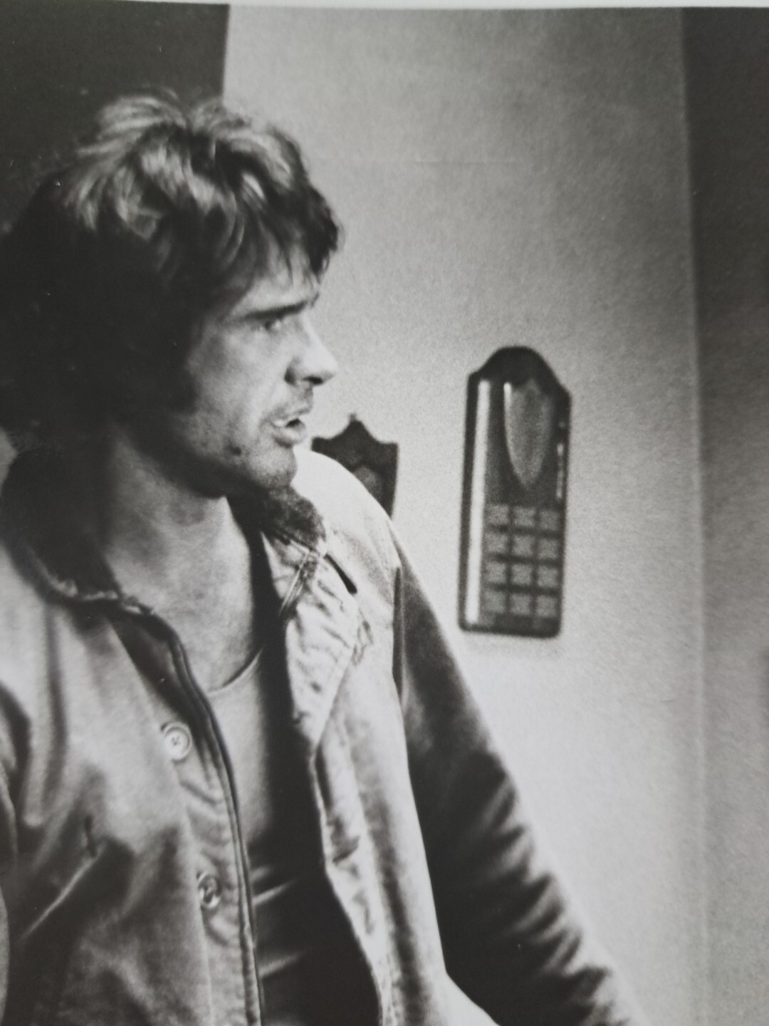Original 1978 Warren Beatty CBS Press Photo With Paperwork