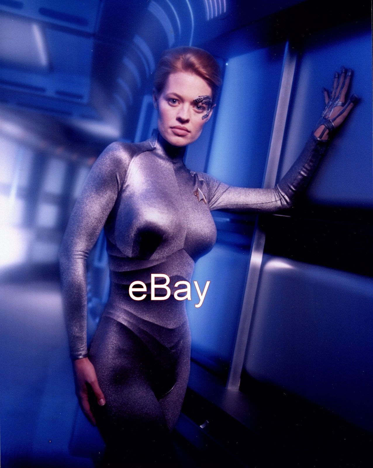 Jeri Ryan as “Seven of Nine” Star Trek: Voyager 8×10 Publicity Photos Set of 3