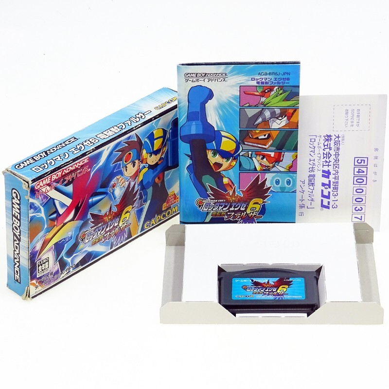 ROCKMAN EXE 6 FALZAR Megaman Nintendo Game Boy Advance Japan Import GBA Used