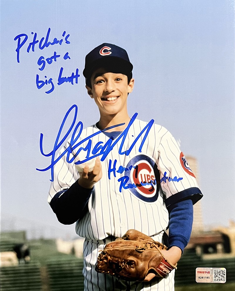 Thomas Ian Nicholas Autographed Rookie of The Year 8×10 Photo Big Butt TRISTAR