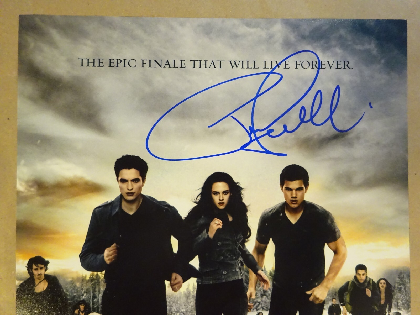 Signed Peter Facinelli Autographed Twilight Breaking Dawn 12″x18″ Photo BAS COA