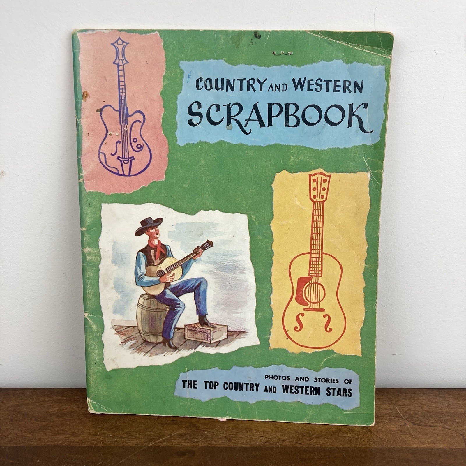 COUNTRY & WESTERN SCRAPBOOK Country Western Stars VINTAGE 1965 RARE