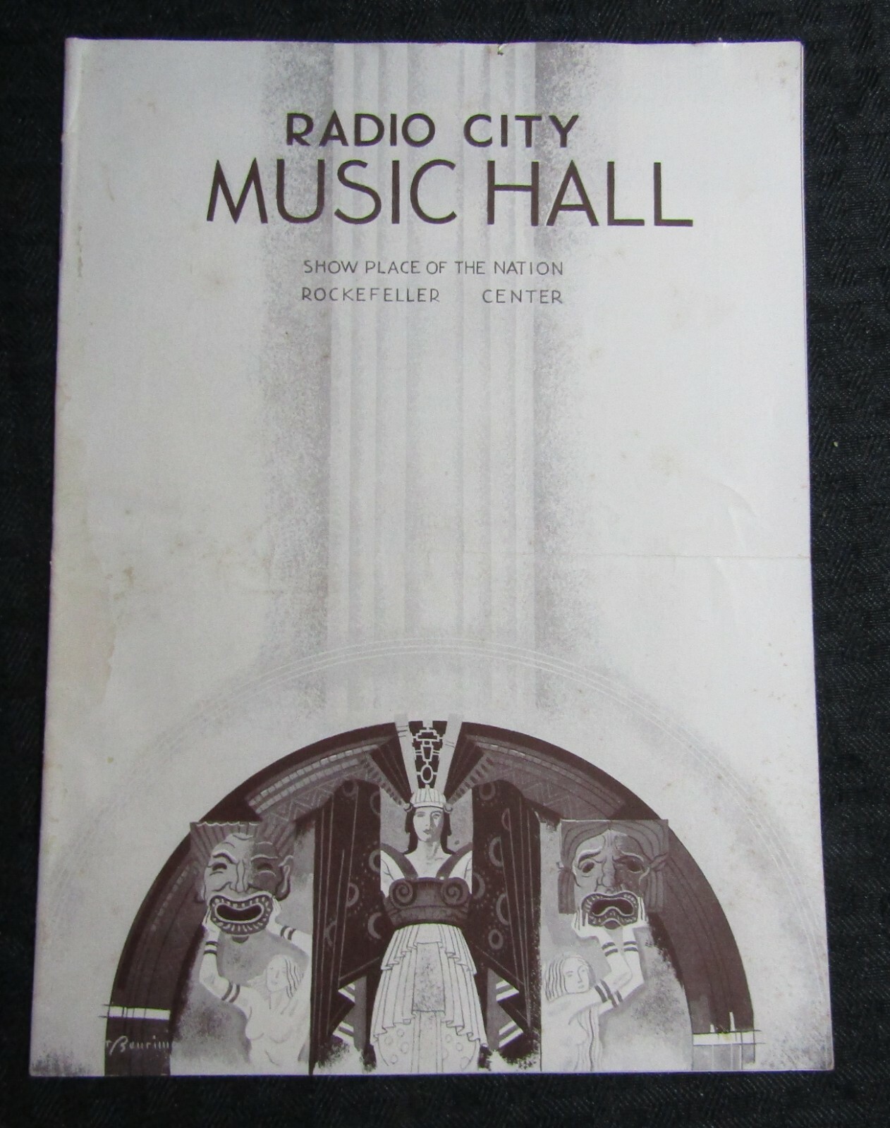1937 May 13 Radio City Music Hall Showplace Program GD+ 2.5 Shall We Dance