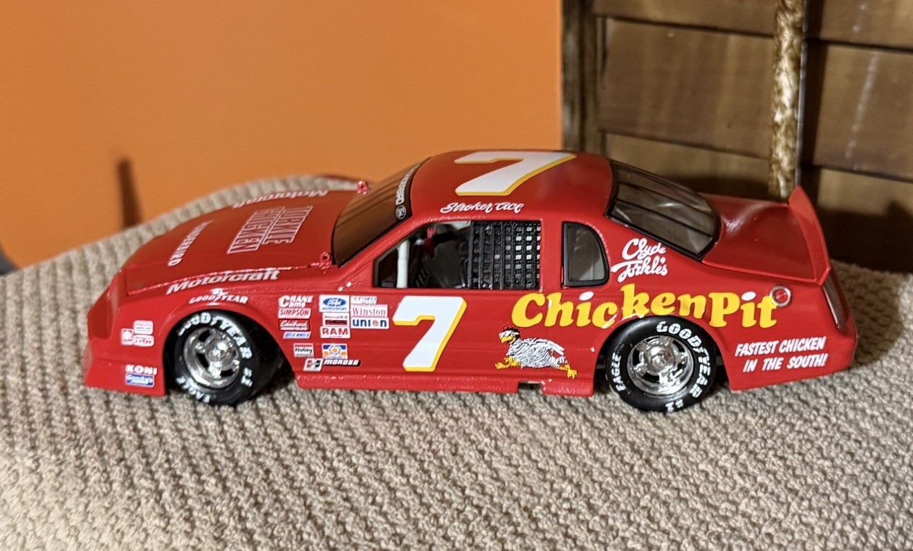 1/24 scale Stroker Ace Thunderbird and Hauler pair