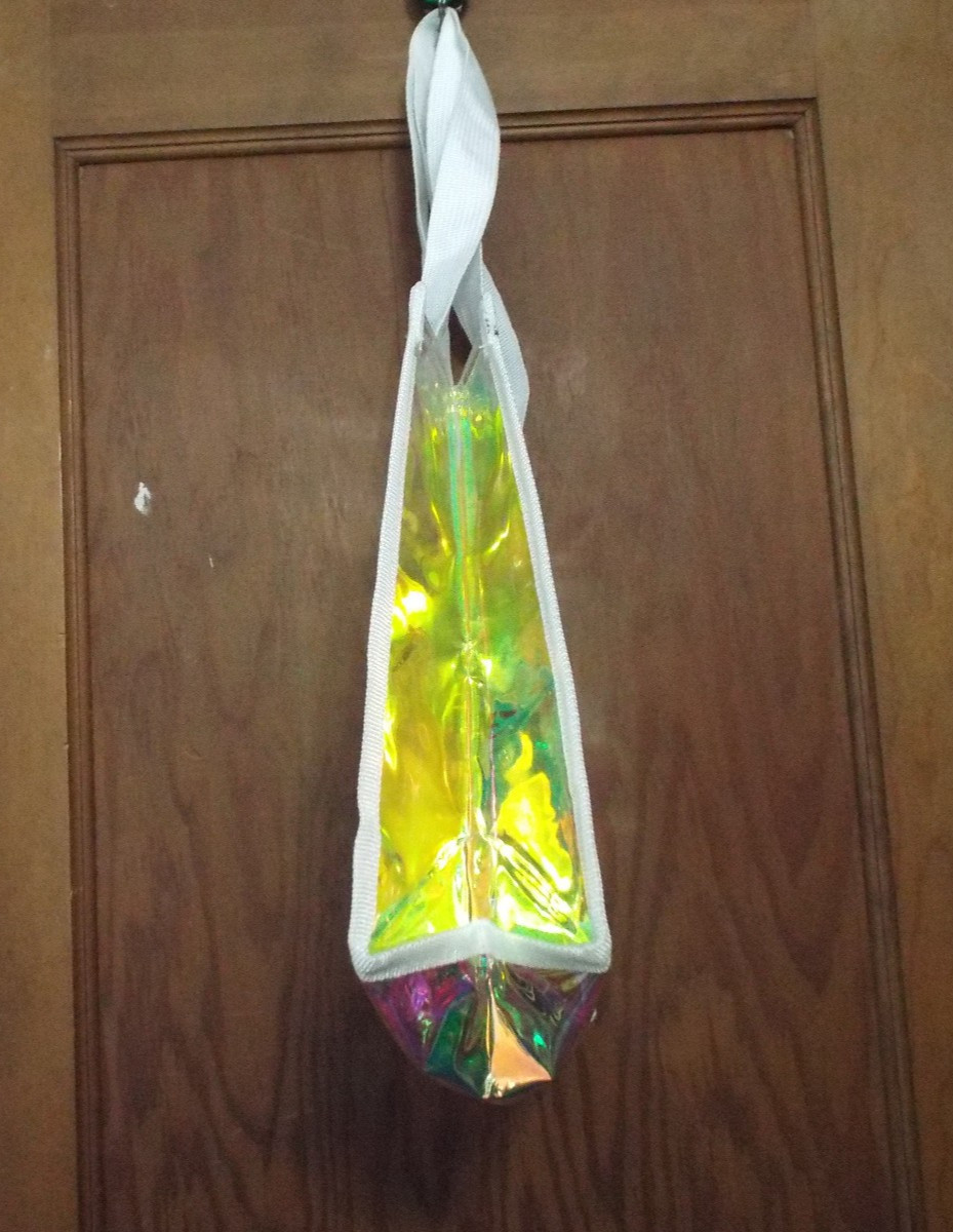 Janelle Monae “Age Of Pleasure” 7.5×9″ Promotional Iridescent Vinyl/Plastic Tote