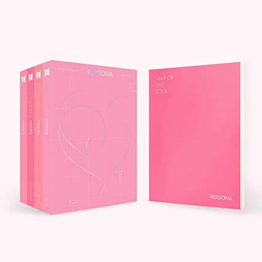 K-pop BTS [MAP OF THE SOUL:PERSONA] Album Versions 1,2,3,4