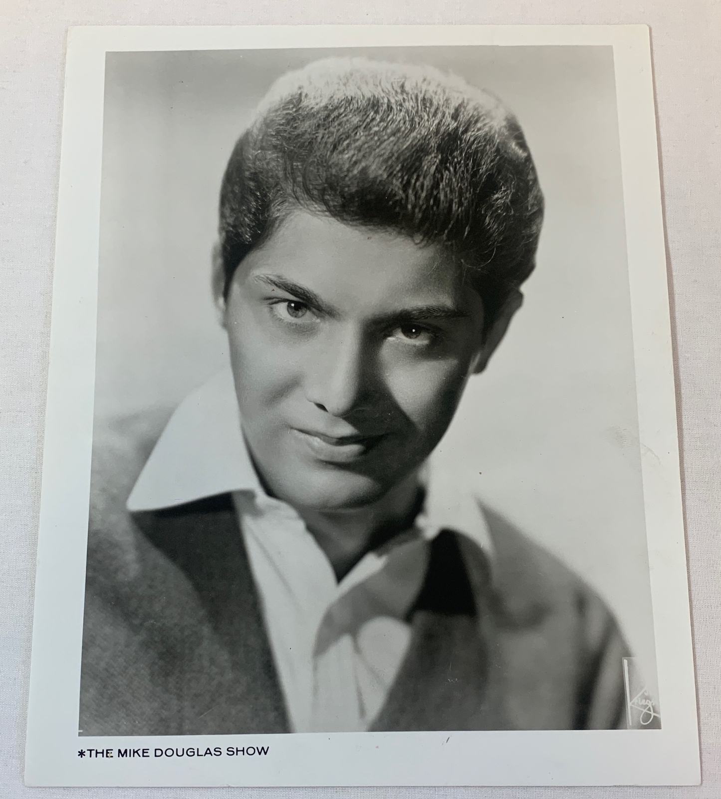 circa 1980 press photo~ PAUL ANKA Mike Douglas Show