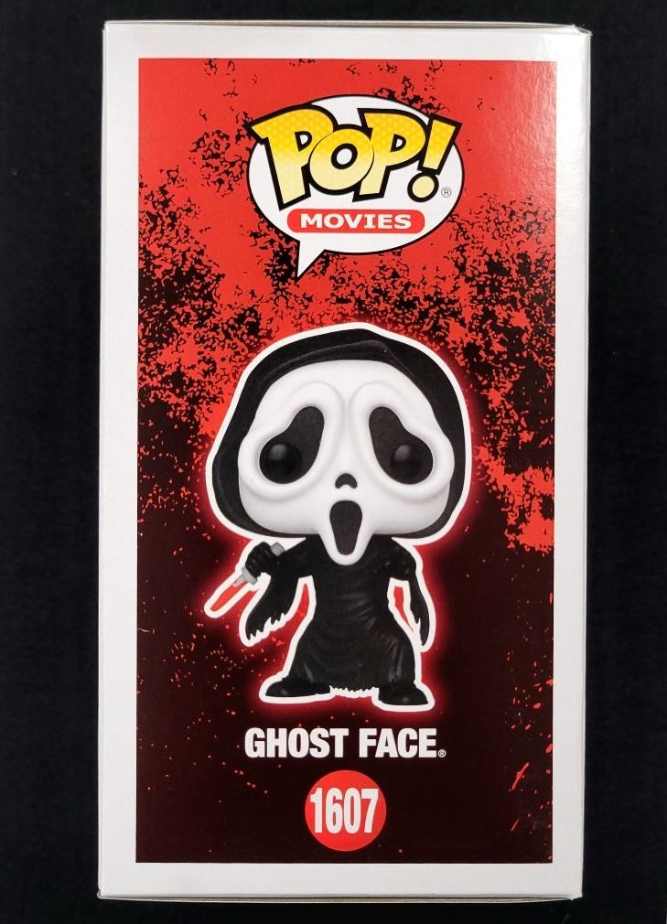 Matthew Lillard signed “Stu” Ghost Face Funko Pop! 1607 w GITD Ink autograph BAS
