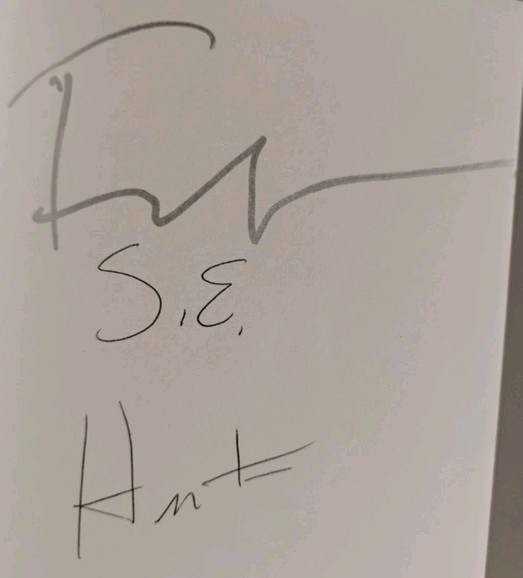 FRANCIS FORD COPPOLA DIRECTOR S.E HINTON THE OUTSIDERS BOOK DUAL SIGNED PROOF