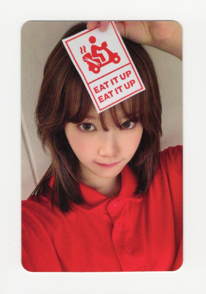 LE SSERAFIM – 1st Single SPAGHETTI [APPLE MUSIC] PREORDER EXCLUSIVE PHOTOCARD