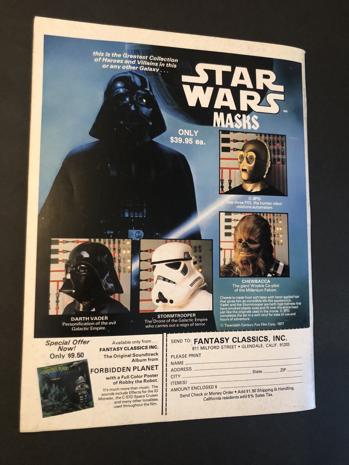 September 1978 STARLOG Magazine INVADERS TV SHOW STAR WARS BUCK ROGERS 2D23