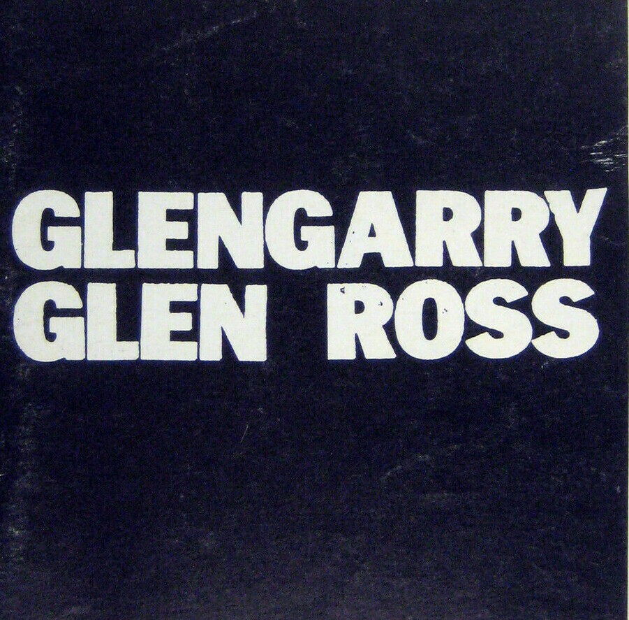 Glenngarry Glen Ross Playbill June 1984 Joe Mantegna Mike Nussbaum Robert Prosky