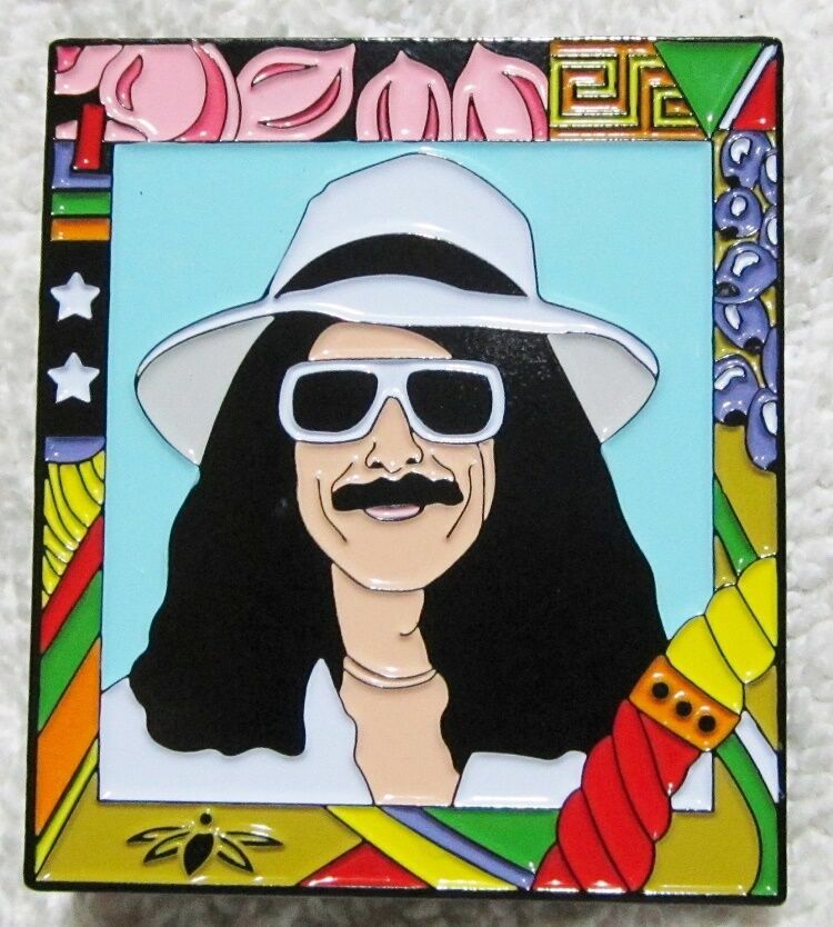 George Harrison METAL PIN Gone Troppo Lp Album Tribute Beatles Hare Krishna OM
