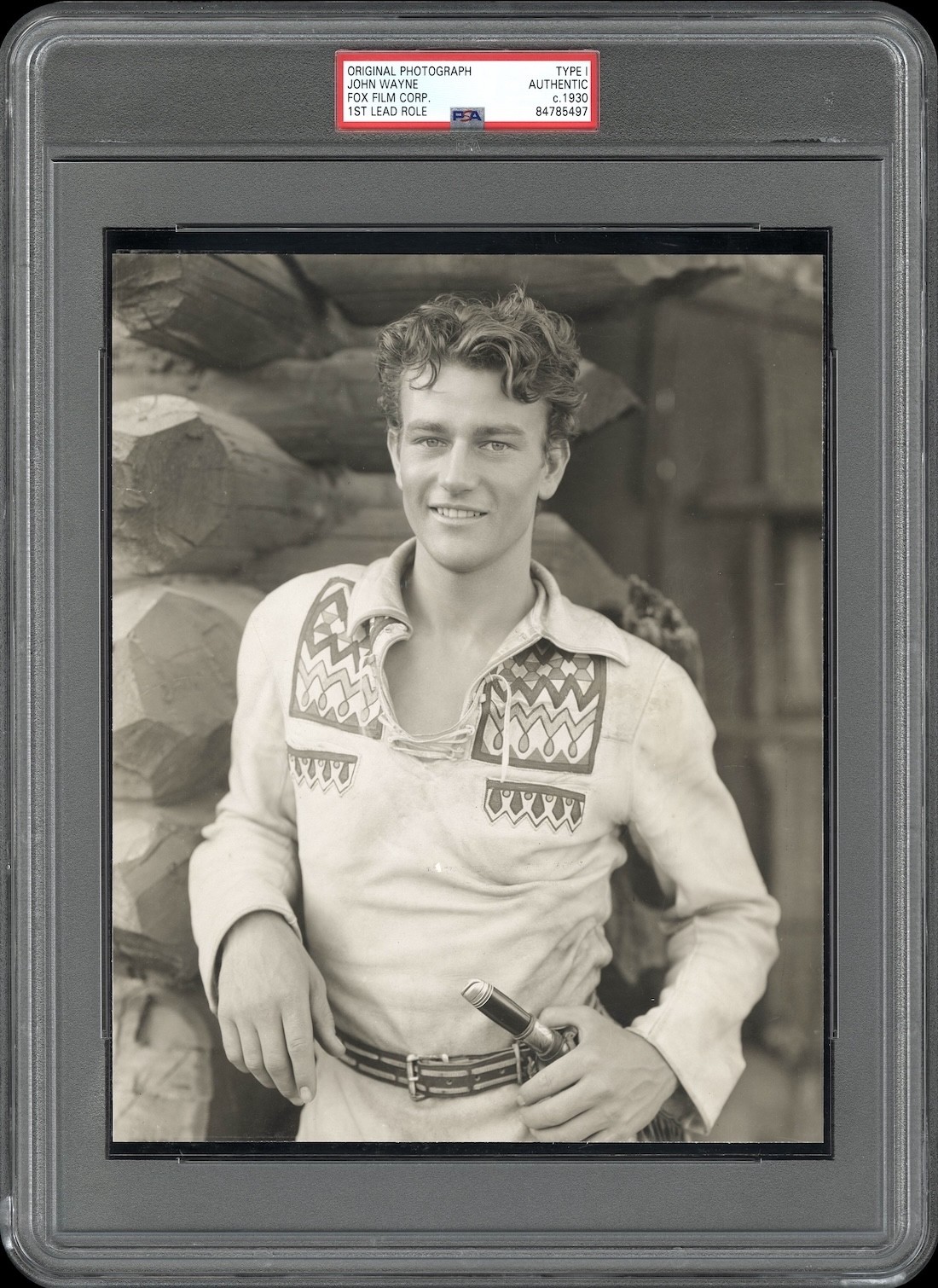 John Wayne 1930 The Big Trail Movie Type 1 Original Photo PSA/DNA Debut Role!