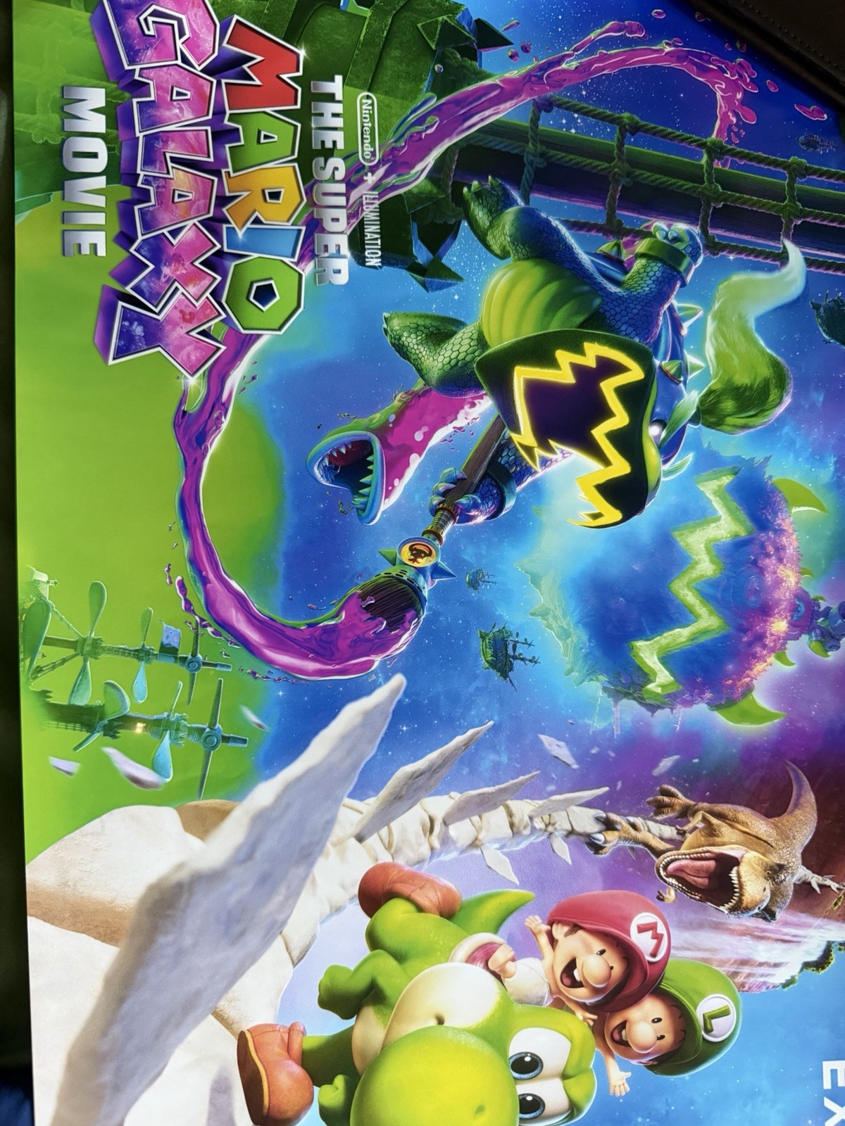 New Super Mario Galaxy AMC Release Day Exclusive Poster