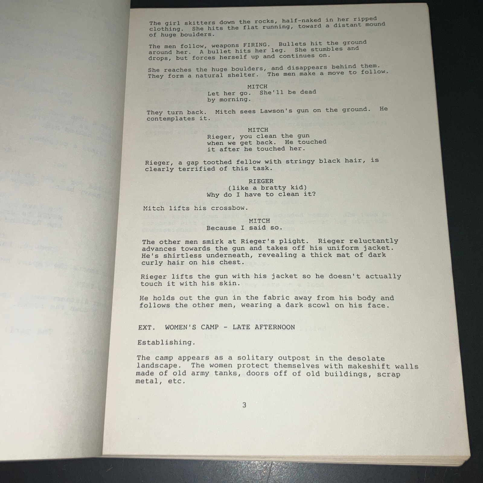 TERMINAL VIRUS 1995 Roger Corman Post-Apocalypse Sci-Fi Script Draft COA