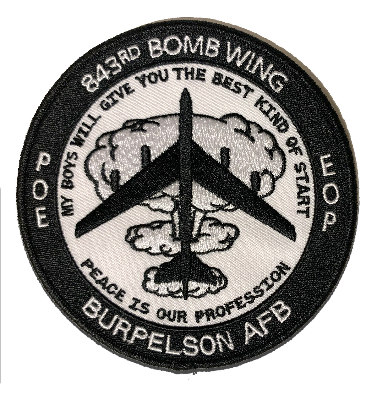 Dr. Strangelove Patch – 843rd Bomb Wing – Burpelson Air Force Base