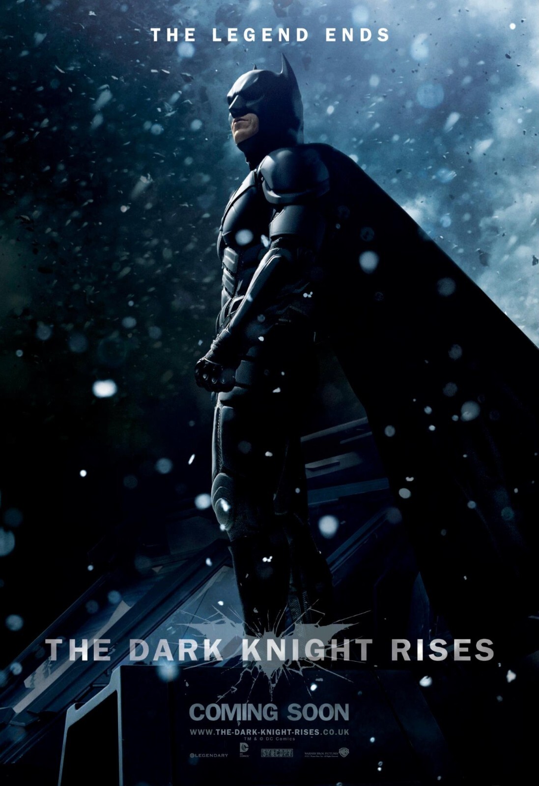 2012 Batman The Dark Knight Rises Movie Poster 11X17 Catwoman Bane Wayne 🦇🍿