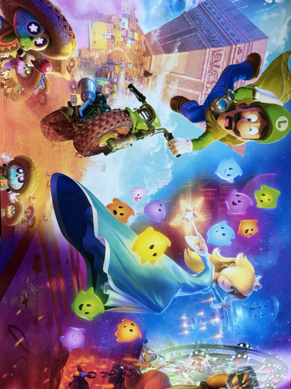 New Super Mario Galaxy AMC Release Day Exclusive Poster