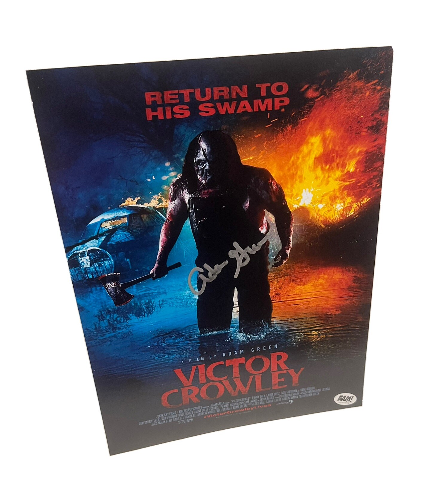 Victor Crowley Autographed 8×10 Photo Signed by Director ADAM GREEN BAM! COA