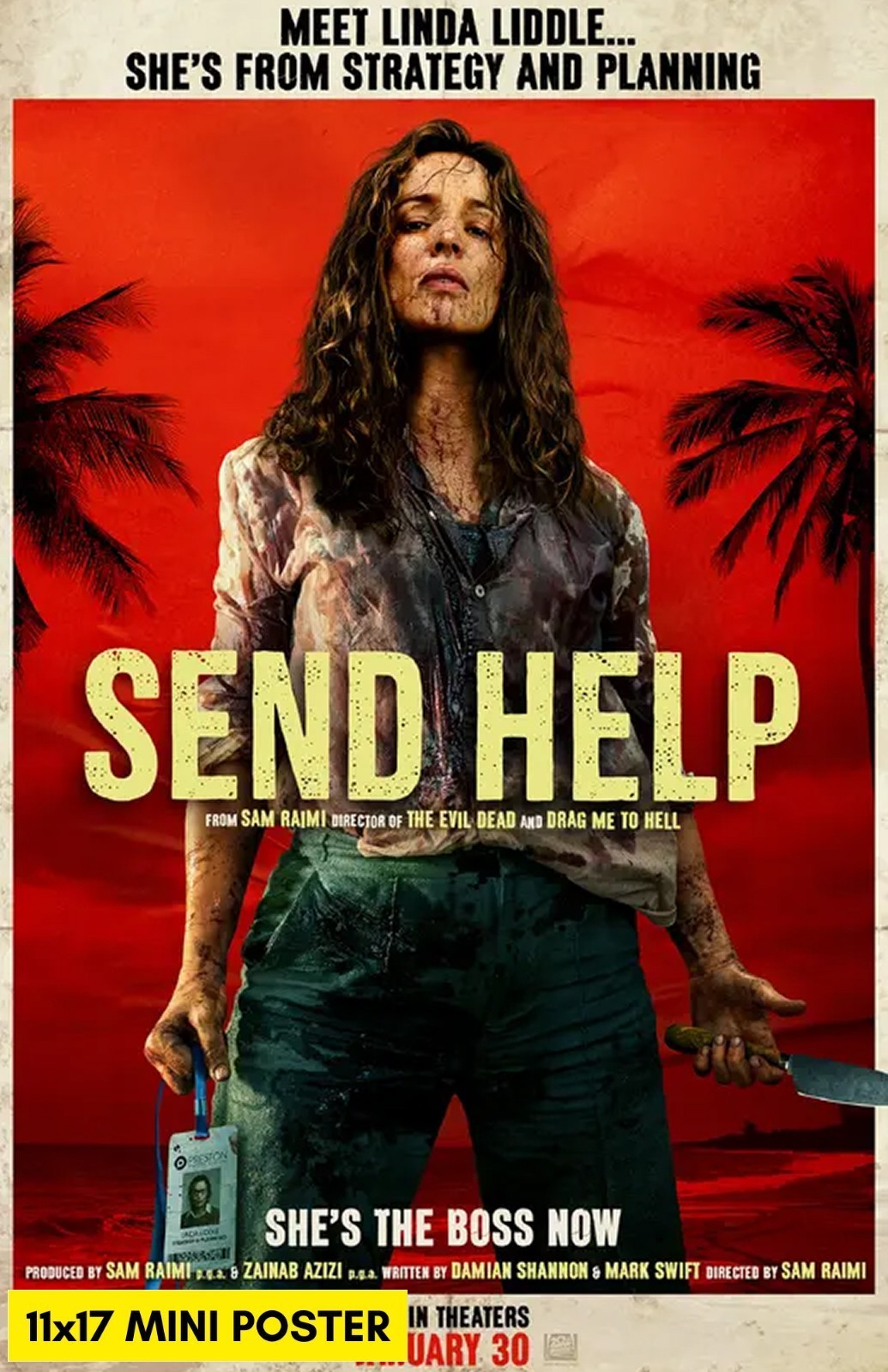 Send Help (2026) Movie Poster 11×17