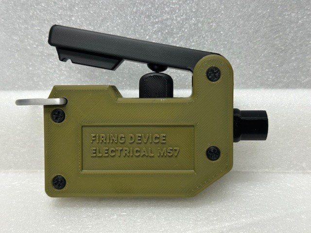 M57 Clacker Replica 3D Printed Reproduction working button Detonator Made in USA