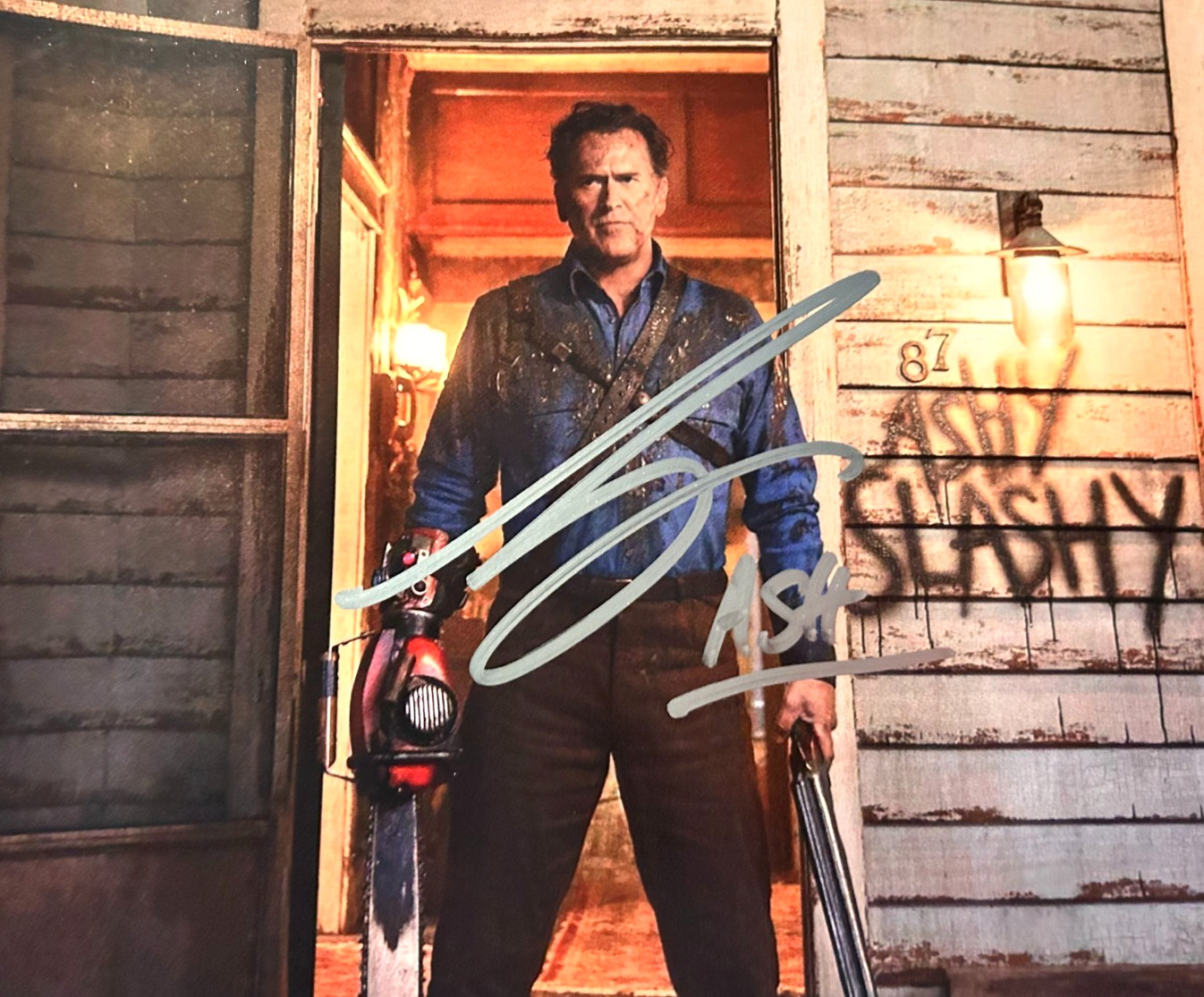 BRUCE CAMPBELL Signed 8×10″ (EVIL DEAD: Ash) Authentic Original Autograph + COA