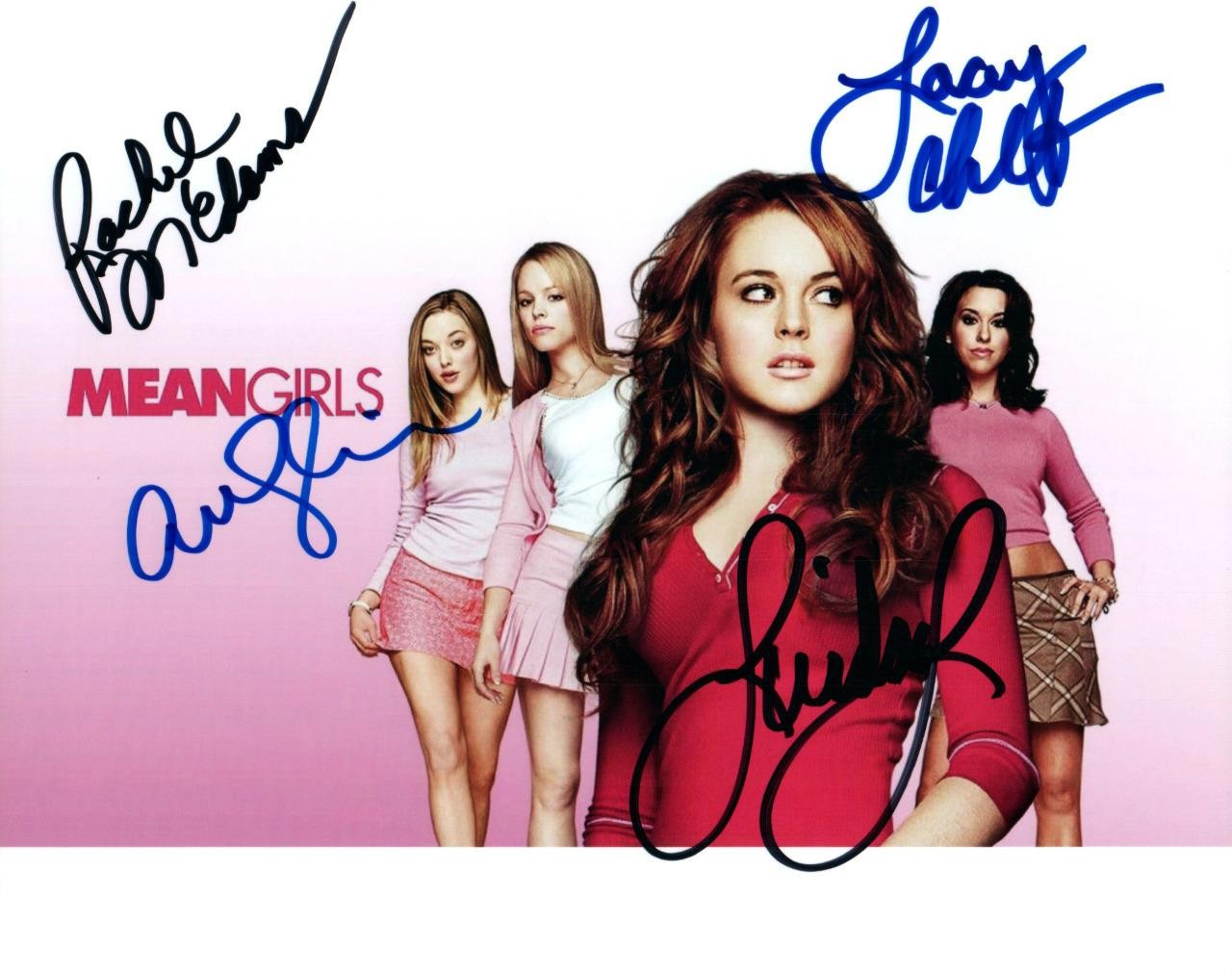 Rachel McAdams Seyfried Chabert LOHAN 8×10 Autographed Signed Photo and COA