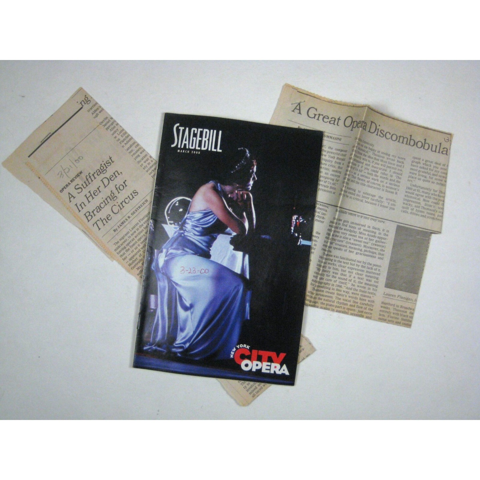 New York City Opera Stagebill March 2000 The Mother Of Us
